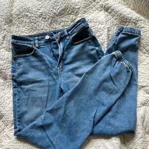 American Eagle Outfitters Light Blue Denim Jogger Jeans 6